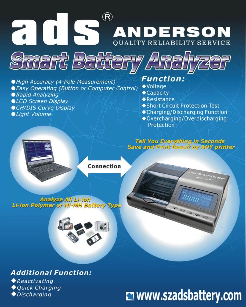 Smart Battery Analyzer Anderson Electronics 5