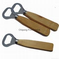 Wood Handle Beer Bottle Opener 1613816 1