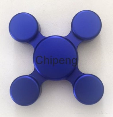 Stress Reliver Fidget Spinner with four angle gyro Toy Spinner Hand Spinner Fing