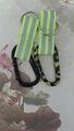 Carabiner to reflective stripe strap keychain 1608001