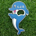 magnetic dolphine design plastic bottle opener 1613835