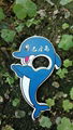 magnetic dolphine design plastic bottle opener 1613835