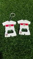 jersey design plasic bottle opener keychain 1613837