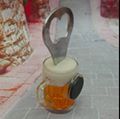 Beer Cup Design Magnetic Bottle Opener 1613879
