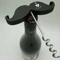 Beard shaped wine bottle opener 1614042
