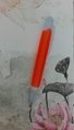 Plastic ball pen with white barrel,colorful clip