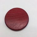 Round Wood Bottle Opener Magnetic Round Wood Coaster Bottle Opener