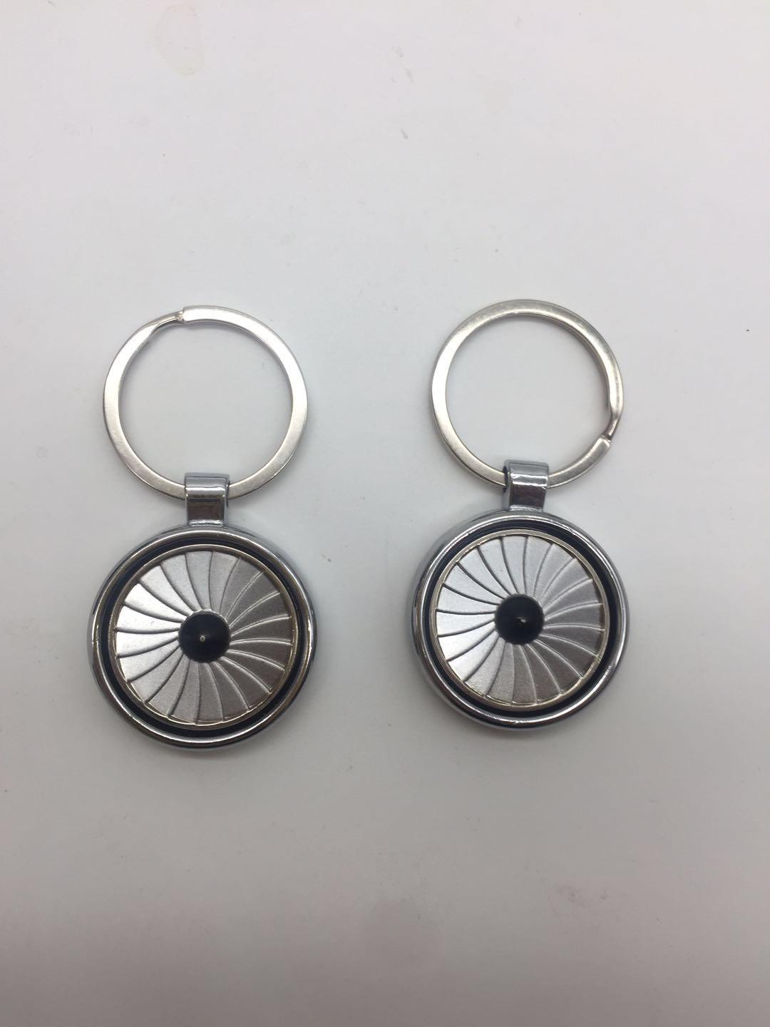 wheel spinning zinc alloy keychain 1610002 4