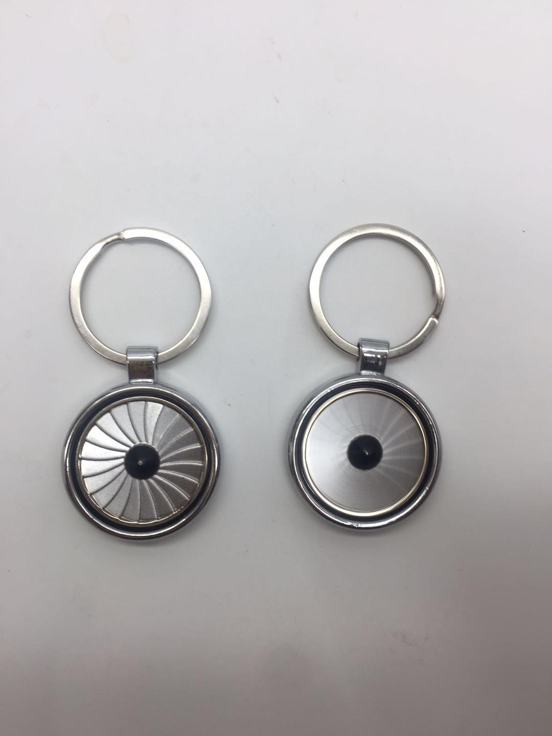 wheel spinning zinc alloy keychain 1610002 5