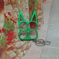 Colorful cat design Kubaton keychain 1915018 3