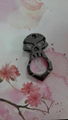 Skull ring shape awl shape ghost ring  design Kubaton keychain