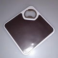 Large rectangular plastic coaster bottle opener 1613953