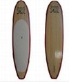 Bamboo Sup paddle Board with photo printing,stand up paddle board