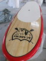 Bamboo Sup paddle Board with photo printing,stand up paddle board