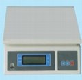 electronic weighing scale  with capacity/division switch