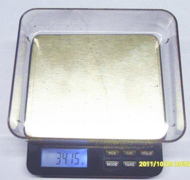 Electronic pocket scale/jewellery scale 1