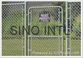 Chain link fence 