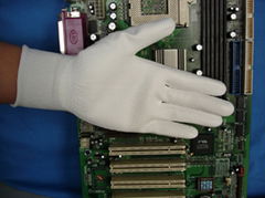 Anti-static palm coating gloves