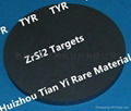 Zirconium disilicide ZrSi2 sputtering targets CAS 12039-90-6