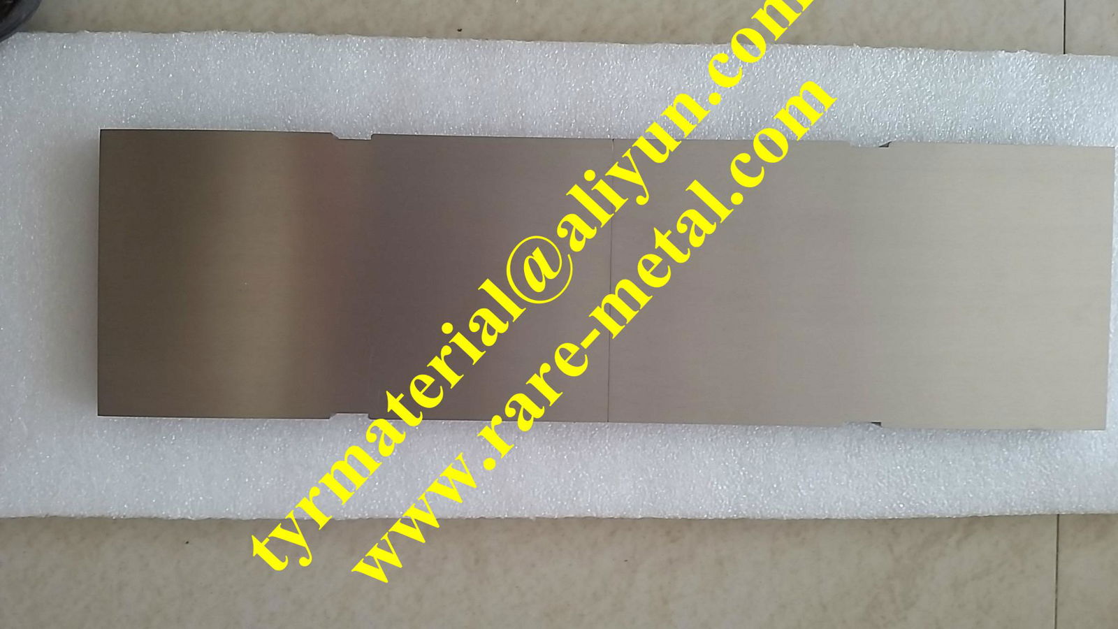 Molybdenum (Mo) metal sputtering targets, Purity: 99.95%, CAS: 7439-98-7