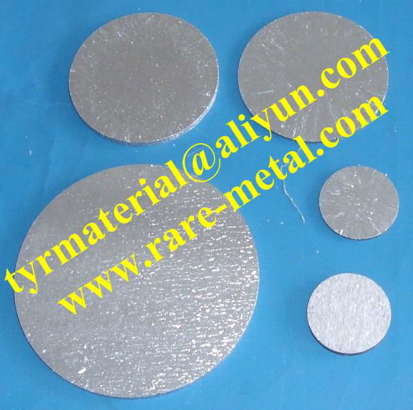 Antimony (Sb) metal sputtering targets, Purity: 99.99%, CAS: 7440-36-0 3
