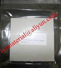 Barium Zirconium Yttrium Oxide (BaZrYO3) sputtering targets