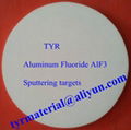 Aluminium fluoride AlF3 sputtering