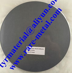 Molybdenum Silicon Mo-Si alloy targets