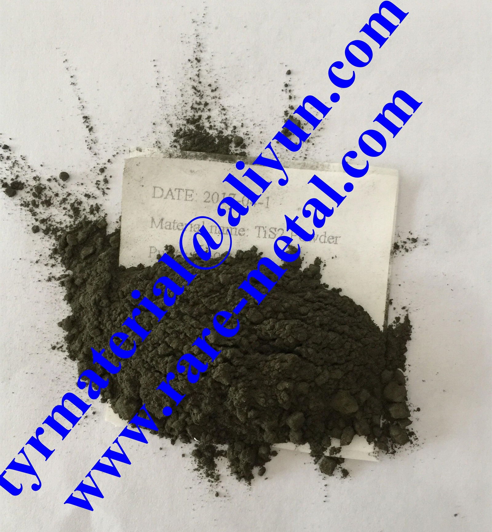 Titanium sulfide TiS2 powder