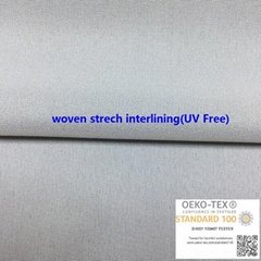 Woven Stretch Interlining(UV Free)
