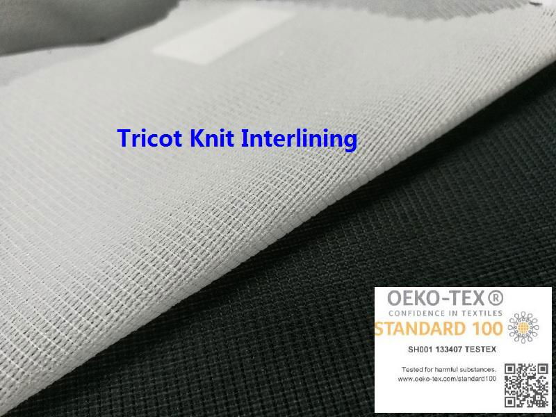 Tricot Knit Fusible Interlining 