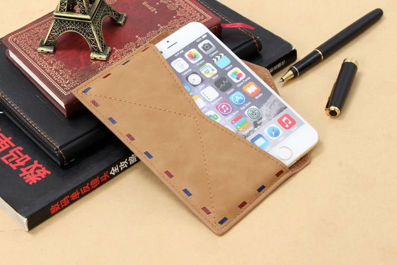 HOT~PU Leather Case for iPhone 6 4.7" iPhone 6 plus 5.5" Leather Pouch
