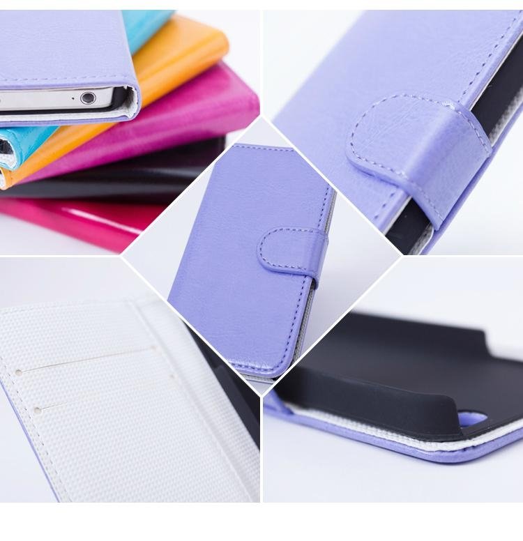 Manufacturer~PU Leather Case for iPhone4/4S Flip Leather cases 3