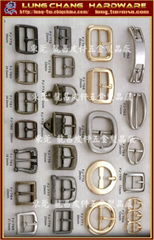 Leather bag hardware, metal buckle