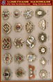 Plastic fasteners, badges, buckles 1