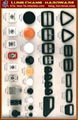 Plastic fasteners, badges, buckles    1