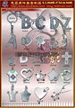 Character shape metal key ring accessories 4