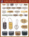 Túi xách phụ kiện kim loại belt buckle Thẻ kim loại