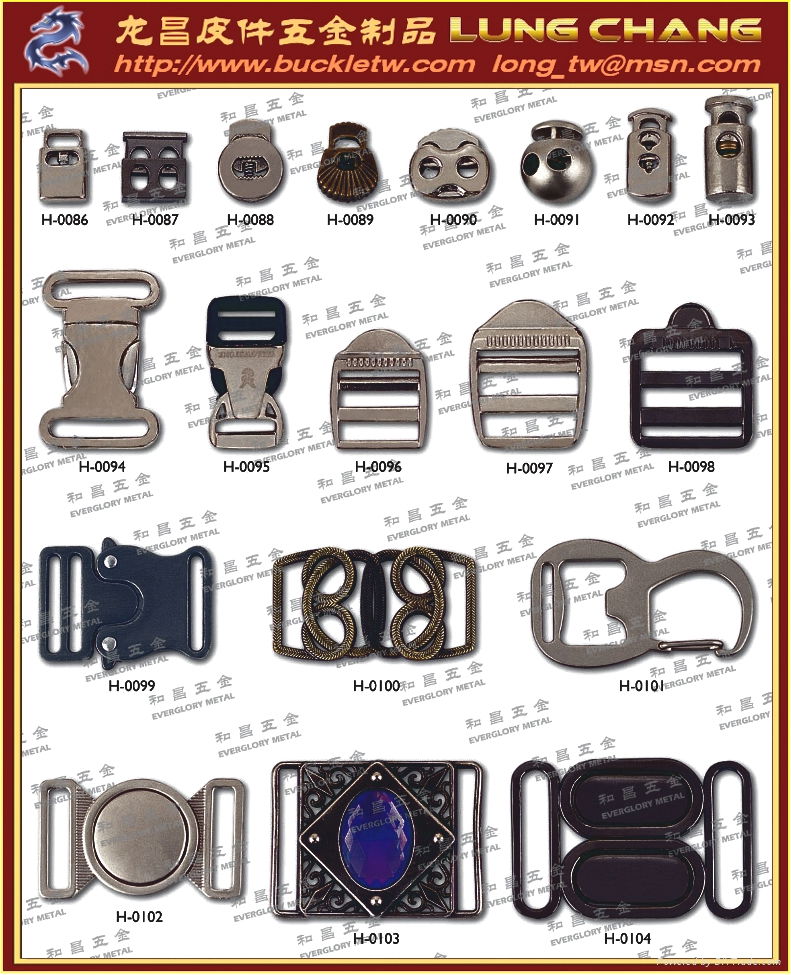 Túi xách phụ kiện kim loại belt buckle Thẻ kim loại 4