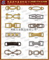 Túi xách phụ kiện kim loại belt buckle Thẻ kim loại 3