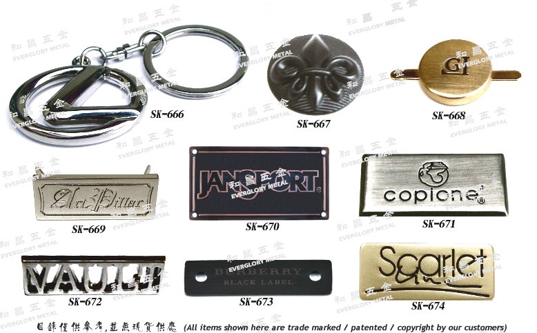 Handbags l   age metal nameplate Taiwan 4