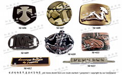 fashion garment Handbags logo metal label 