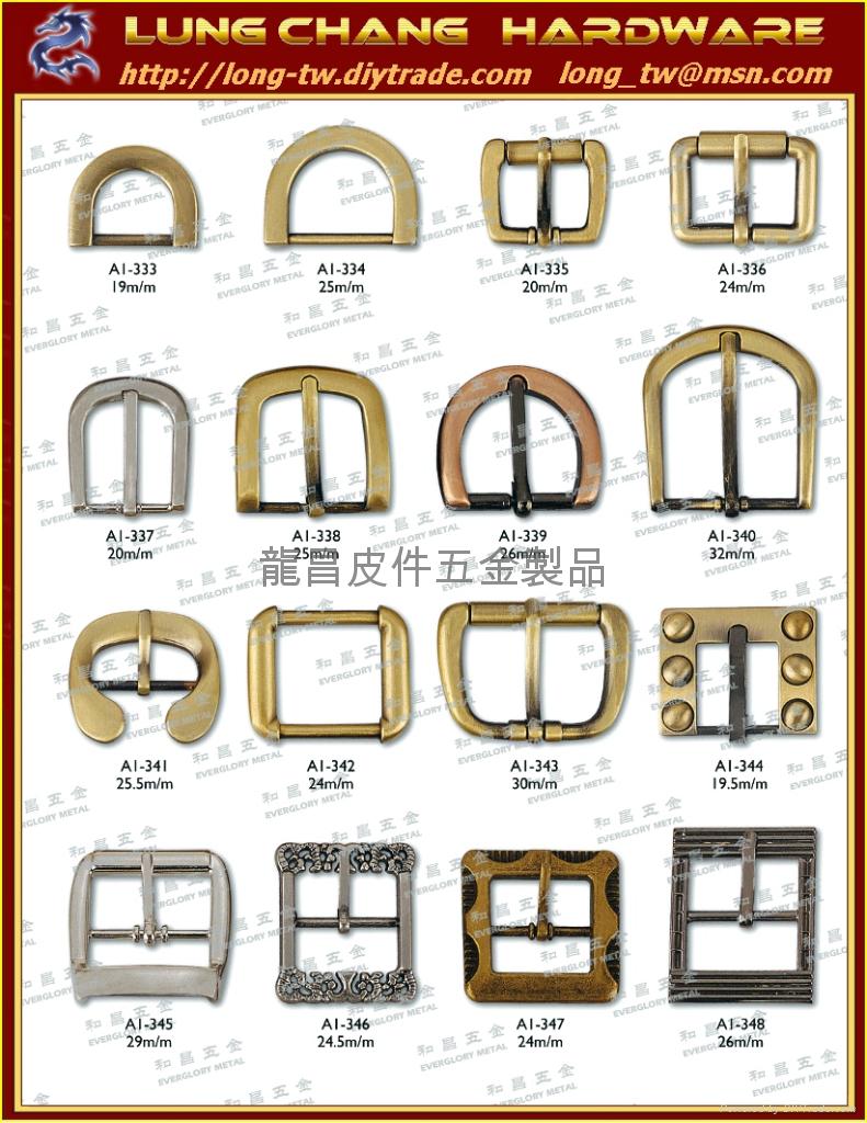 Phụ kiện kim loại giày dép Buckle belt hook button 4