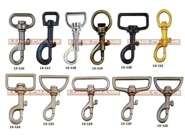 Leather accessories, zinc hooks, dog buckle  5