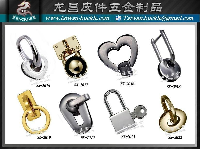 Phụ kiện túi da High quality handbags metal parts Brass ring buckle