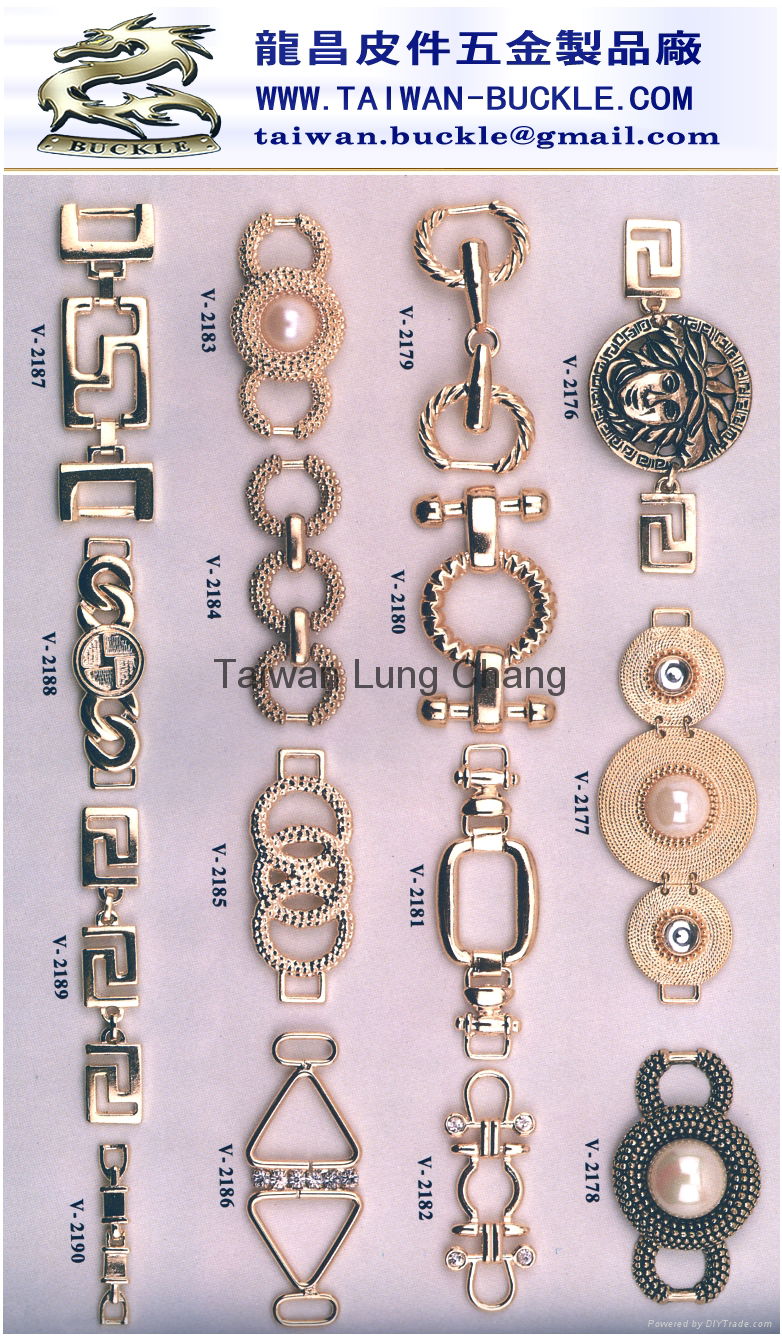 金属链条 表面装饰扣 