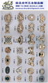 Rhinestone metal jewelry clasp 1