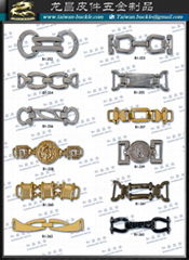 Metal lace fashion chains, buckles, trims series