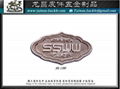 Custom Metal trademark nameplate custom logo