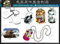 Made in Taiwan Print Jewelry dog tag